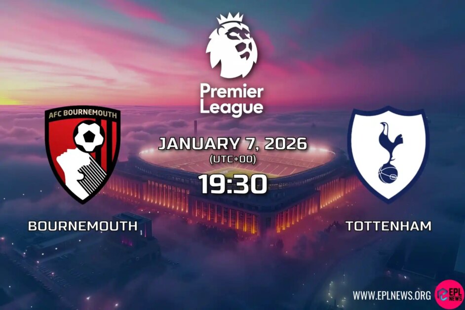 พรีวิวบอร์นมัธ vs ท็อตแนม: ฝ่ายที่พลิกผันพบกันบนชายฝั่งทางใต้