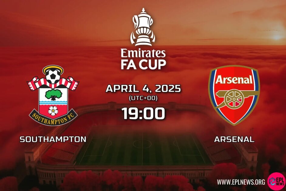 พรีวิวเซาแธมป์ตัน vs อาร์เซนอลเอฟเอคัพ: พลปืนมองหาความก้าวหน้าบนชายฝั่งทางใต้