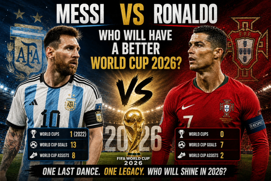เมสซี่ vs โรนัลโด้: ใครจะมีฟุตบอลโลก 2026 ที่ดีกว่า?